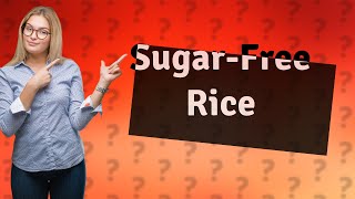 How do you remove sugar from rice [upl. by Martita]