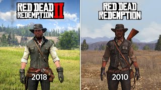 RDR 2 vs RDR 1  Details Comparison Part 3 [upl. by Anaoj844]