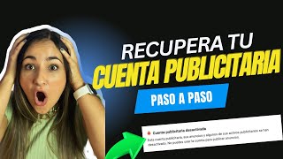 ✅ SOLUCIÓN 2024  Cuenta Publicitaria INHABILITADA Facebook Ads [upl. by Aeduj]