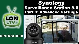 Synology Surveillance Station 80 Part 3  How to Set Up Motion Detection Notifications [upl. by Breskin]