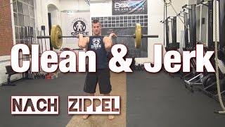 Clean amp Jerk  Technik nach Zippel Umsetzen und Stoßen [upl. by Martinez]