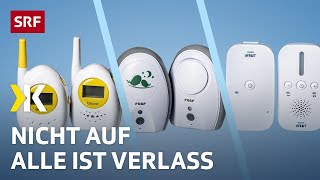 Babyphones im Test Ein Produkt ist zum Schreien 2022  Kassensturz  SRF [upl. by Selene147]