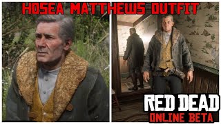 Hosea Matthews Outfit Tutorial in Red Dead Online [upl. by Dustin]