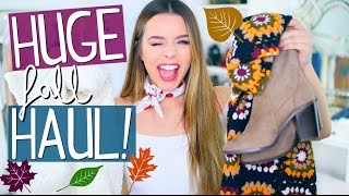 HUGE FALL HAUL 2016 [upl. by Inus]