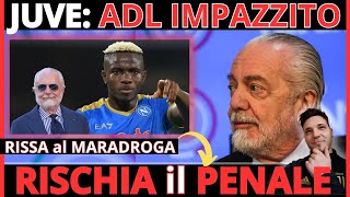 JUVENTUS SHOCK al MARADONA ADL aggredisce un tifoso IMMAGINI INEDITE  COLPA di OSIMHEN [upl. by Baldridge]