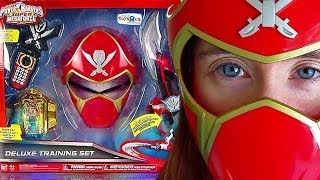 Power Rangers Super Megaforce DX Training Set Review Feb 2014 [upl. by Florinda]