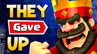 ENDING Peoples Careers in Clash Royale [upl. by Esilanna]