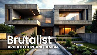 Brutalist Coastal Elegance Modern Concrete Homes with Luxury Finishes [upl. by Manoop]