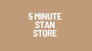 5 minute stan store [upl. by Porter291]