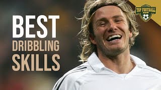 Top David Beckham Dribbling Skills and Unreal Passes  HD [upl. by Klemm]