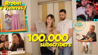 Nusja dhe valixhja e vjehrres  erdhi Eva udhetim  ditelindja e babit unboxing 100K  ADISA GJO [upl. by Nageem]