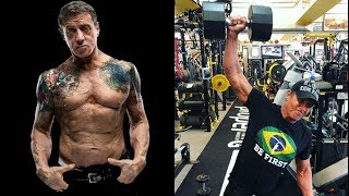 Stallone still ripped and lifting heavy at age 71 [upl. by Fernand]