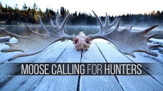 Moose Calling Techniques  How To Eastmans Hunting [upl. by Kiri384]