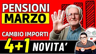 ✅ PENSIONI MARZO 2024 le 5 Novità IN ARRIVO ➡ NUOVI IMPORTI TAGLIO IRPEF AUMENTI CONGUAGLI ARRETRATI [upl. by Lindie]