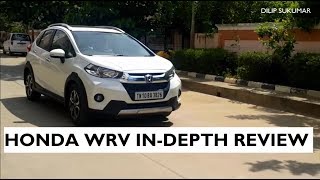 Honda WRV InDepth Review  Everything You Need To Know [upl. by Aduhey]