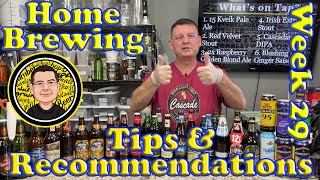 10 Beer Brewing Tips Recommendations and Hacks  Week 29 [upl. by Wales512]