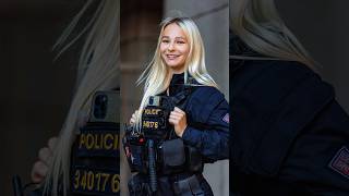 Arrest me please😍Gorgeous Policewoman streetphotography [upl. by Flinn]