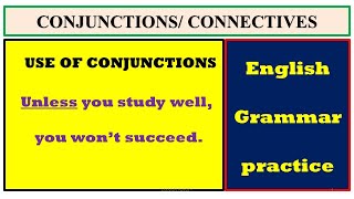 Correct use of Connectives  conjunction English grammar especially for class 89101112 [upl. by Dettmer]