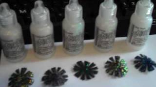 5 Stickles Glitter Glue Comparison [upl. by Frohne269]