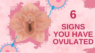 Signs YOU HAVE OVULATED  Signs and symptoms of OVULATION [upl. by Arodoeht]