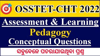 Assessment amp LearningConcept Based Questionsosstet and contract teacher exam [upl. by Westbrook218]