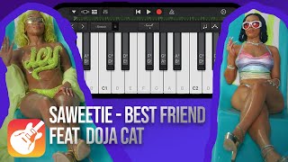 Saweetie  Best Friend feat Doja Cat  GarageBand Cover [upl. by Alamap]