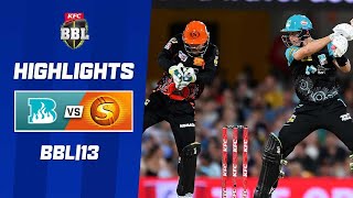 Brisbane Heat v Perth Scorchers  BBL13 [upl. by Sucram]