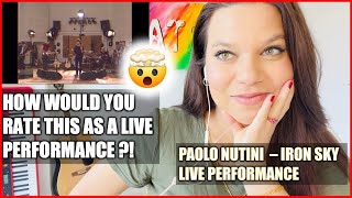 Singer reacts to Paolo Nutini Iron Sky Live  Reaction  MUSIC REACTION VIDEOS [upl. by Carrnan]