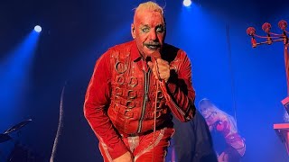 Till Lindemann  Schweiss  Live  The Factory  Dallas TX  September 19 2024 [upl. by Harias311]