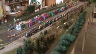 N scale Intermodal Yard length amp width [upl. by Jordon487]