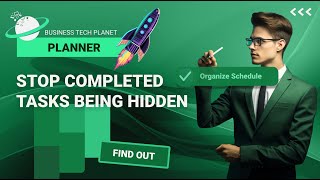 Stop completed tasks being HIDDEN in Planner amp To Do [upl. by Nosreg]