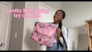 pretty little thing try on haul [upl. by Calhoun]