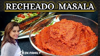 Goan Recheado Masala  Goan Rechead  How to make Rechead Masala  Goan Recipe  k2nfamily [upl. by Ahseinet174]