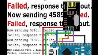 nRF24L01 HOW TO FIX Now sending  failed Failed response timed out RF24 nRF24 [upl. by Ahsed365]