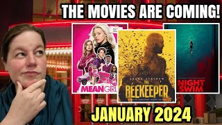 THE MOVIES ARE COMING  New Release Movies January 2024 [upl. by Bussey]