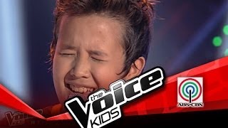 The Voice Kids Philippines Blind Audition quotGrow Old With Youquot by Juan Karlos [upl. by Esaj]