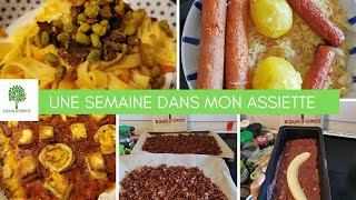 Une SEMAINE dans mon ASSIETTE PETIT BUDGET amp VÉGÉ  LUNDI VERT N°298 [upl. by Steinke]