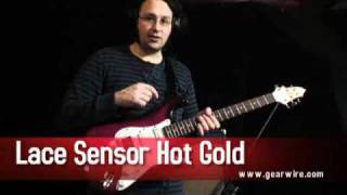 Lace Sensor Holy Grail Lace Sensor Hot Gold Lace Alumitone Deathbucker Pickups Demo A Noiseless C [upl. by Rockwell]