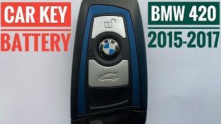 BMW Smart Key Fob Battery Replacement  Easy DIY [upl. by Hanimay921]