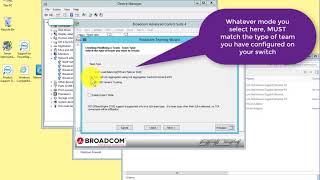 Broadcom NIC Teaming amp Troubleshooting [upl. by Irrok991]