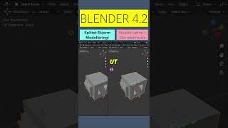 Blender 42  Spittet Skjerm Modellering [upl. by Hamachi]