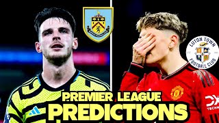 MY PREM GAMEWEEK 25 PREDICTIONS oh no [upl. by Hamon]