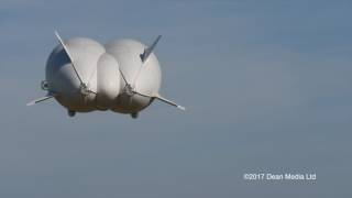 Airlander Takeoff and Landing 10th May 2017 [upl. by Marozik]