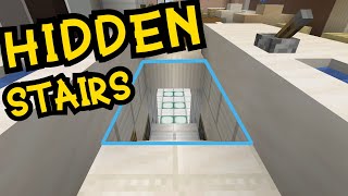 Minecraft Hidden Staircase 2 Wide 117 [upl. by Schwejda317]