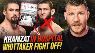 BISPING reacts Khamzat Chimaev HOSPITALIZED FORCED OUT Robert Whittaker FIGHT in Saudi Arabia [upl. by Oremoh453]