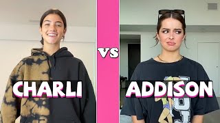 Charli D’amelio Vs Addison Rae TikTok Dance Battle 10 Minutes [upl. by Cazzie]