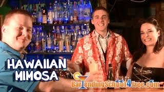 How to make a Hawaiian Mimosa Drink Recipes [upl. by Eilyak]