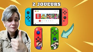 Comment jouer à 2 joueurs en mode coop sur la Nintendo Switch  mode coop [upl. by Kanya]