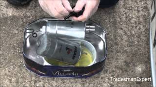 Fiat Multijet Fuel Filter Replacement JTD [upl. by Ahsimit]