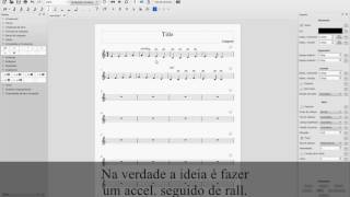 Dica de MuseScore  Adicionar accell e rall e criar o efeito no playback [upl. by Tahmosh830]